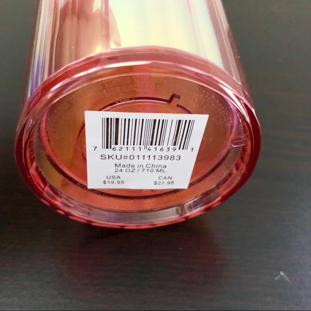 NWT Starbucks rose gold iridescent dome tumbler - Picture 4 of 4